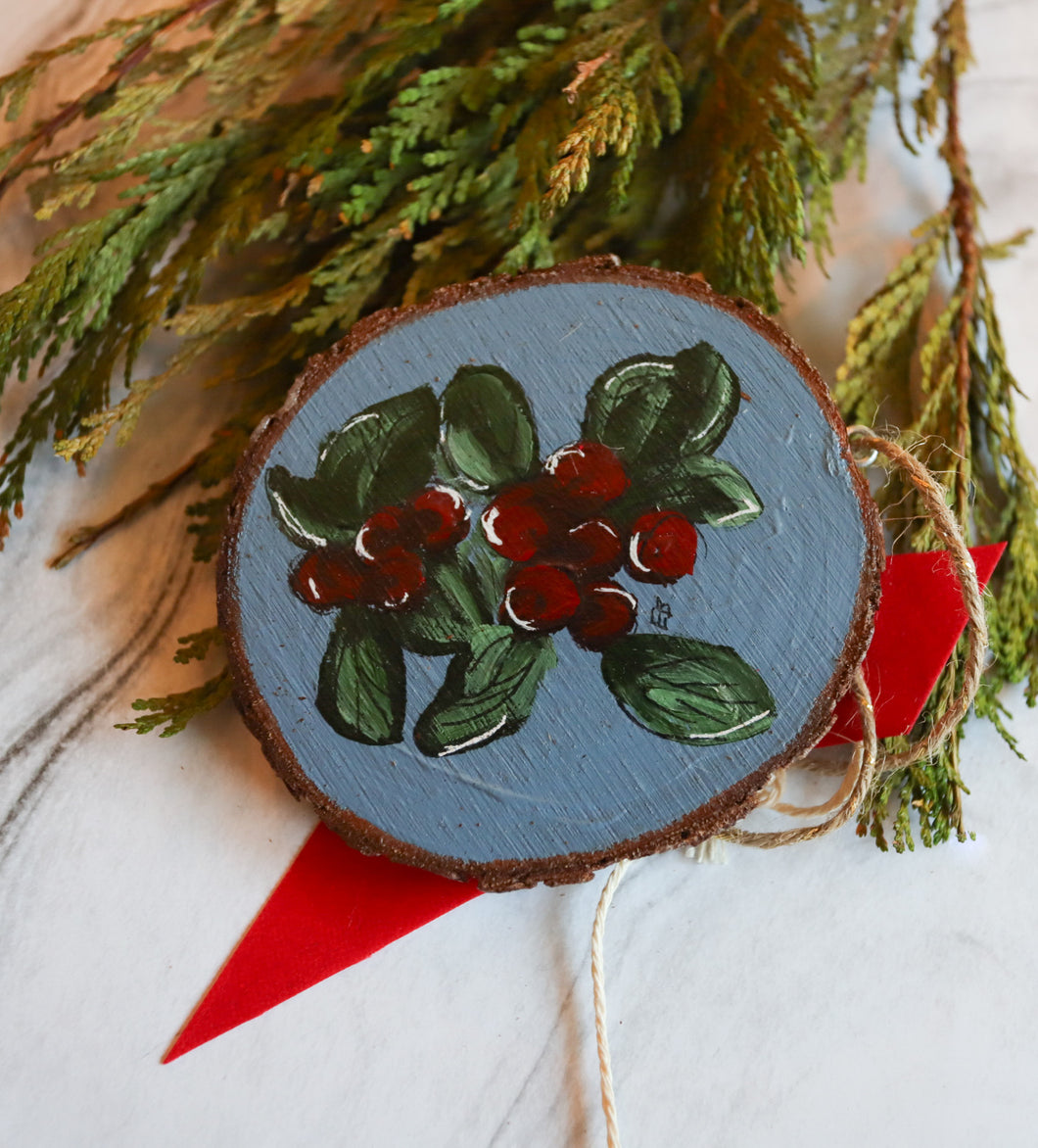 Cranberry Ornaments