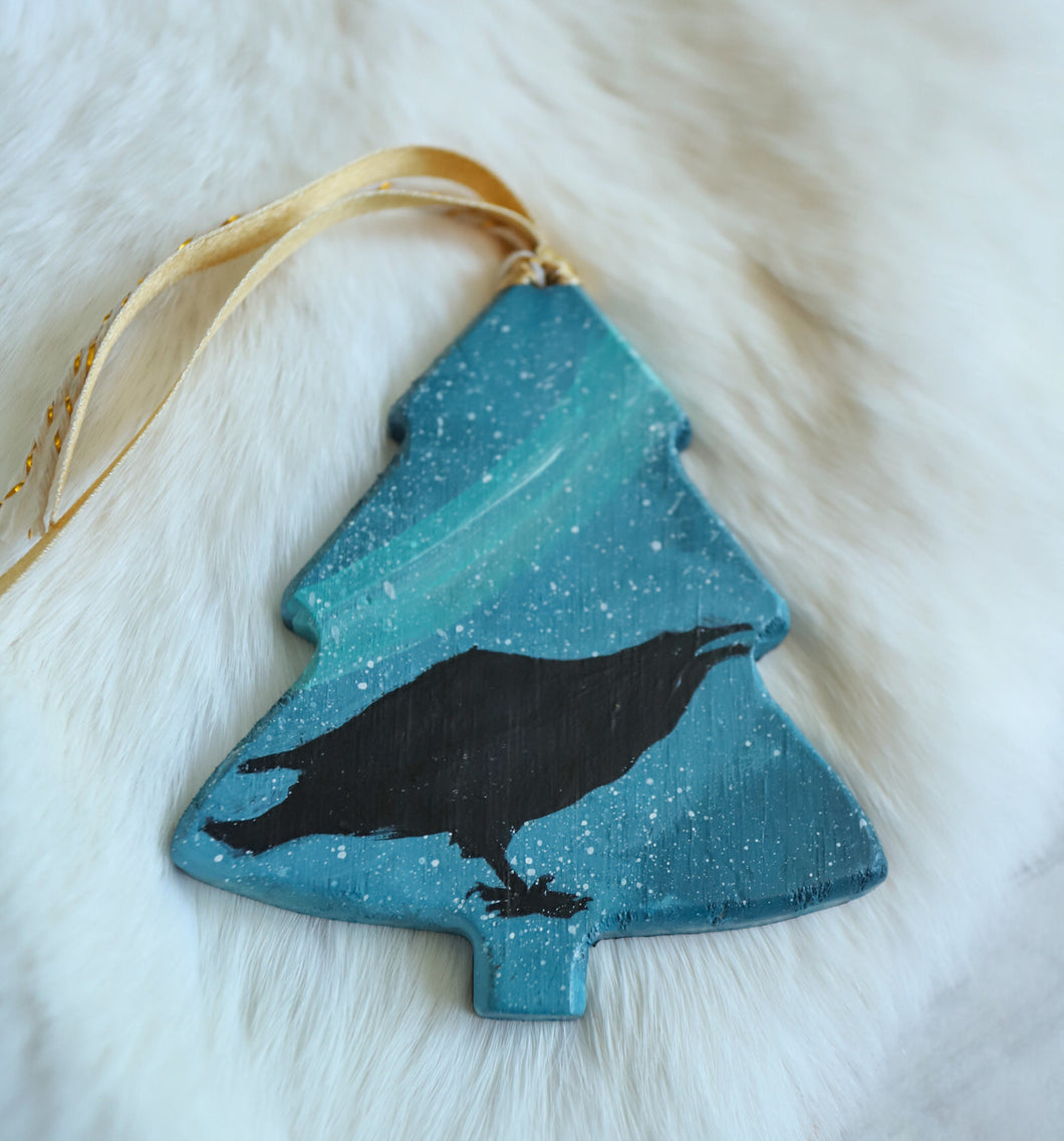 Raven Ornament