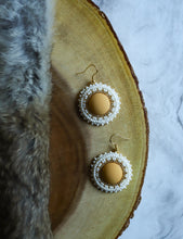 Load image into Gallery viewer, Matte Yellow Earrings
