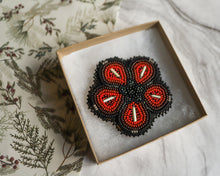 Load image into Gallery viewer, Quill Beaded Poppy
