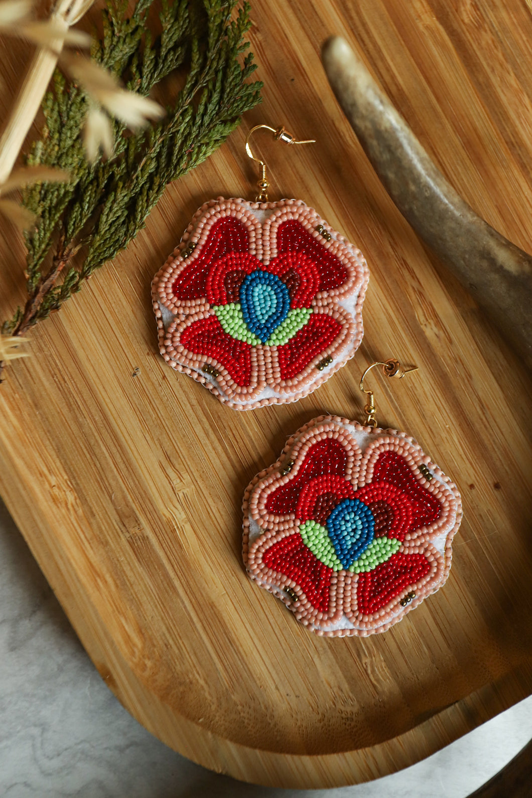 Beaded Dene Floral