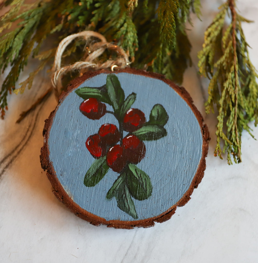 Cranberry Ornament