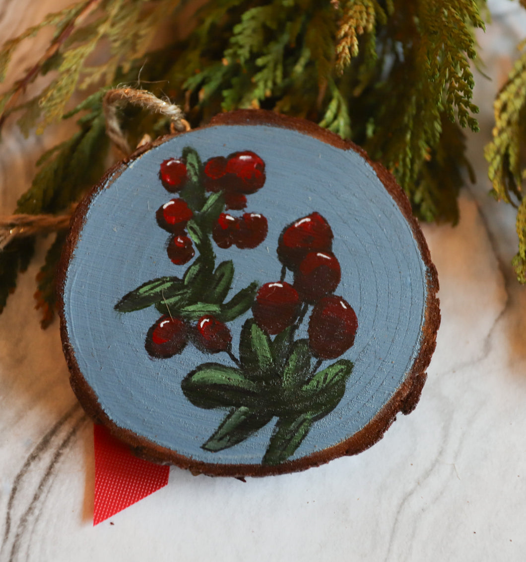 Cranberry Ornament