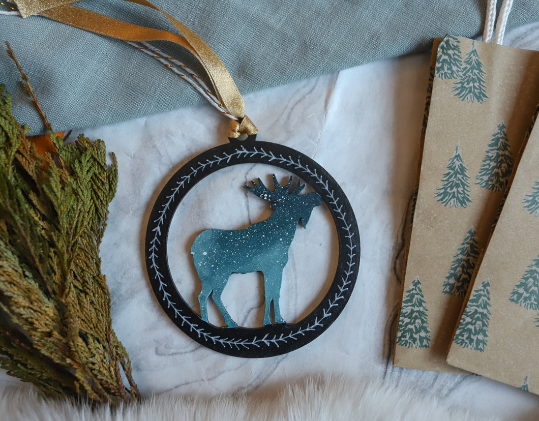 Moose Ornament