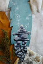 Load image into Gallery viewer, 20” Feather Inukshuk
