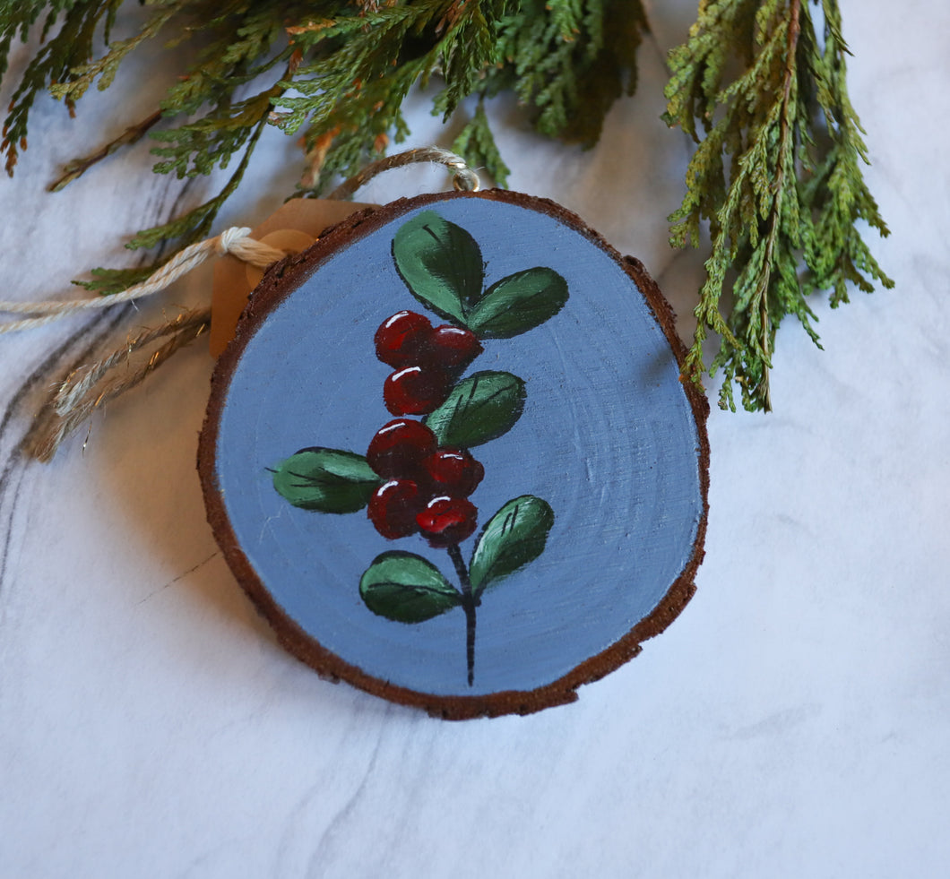 Cranberry Ornament