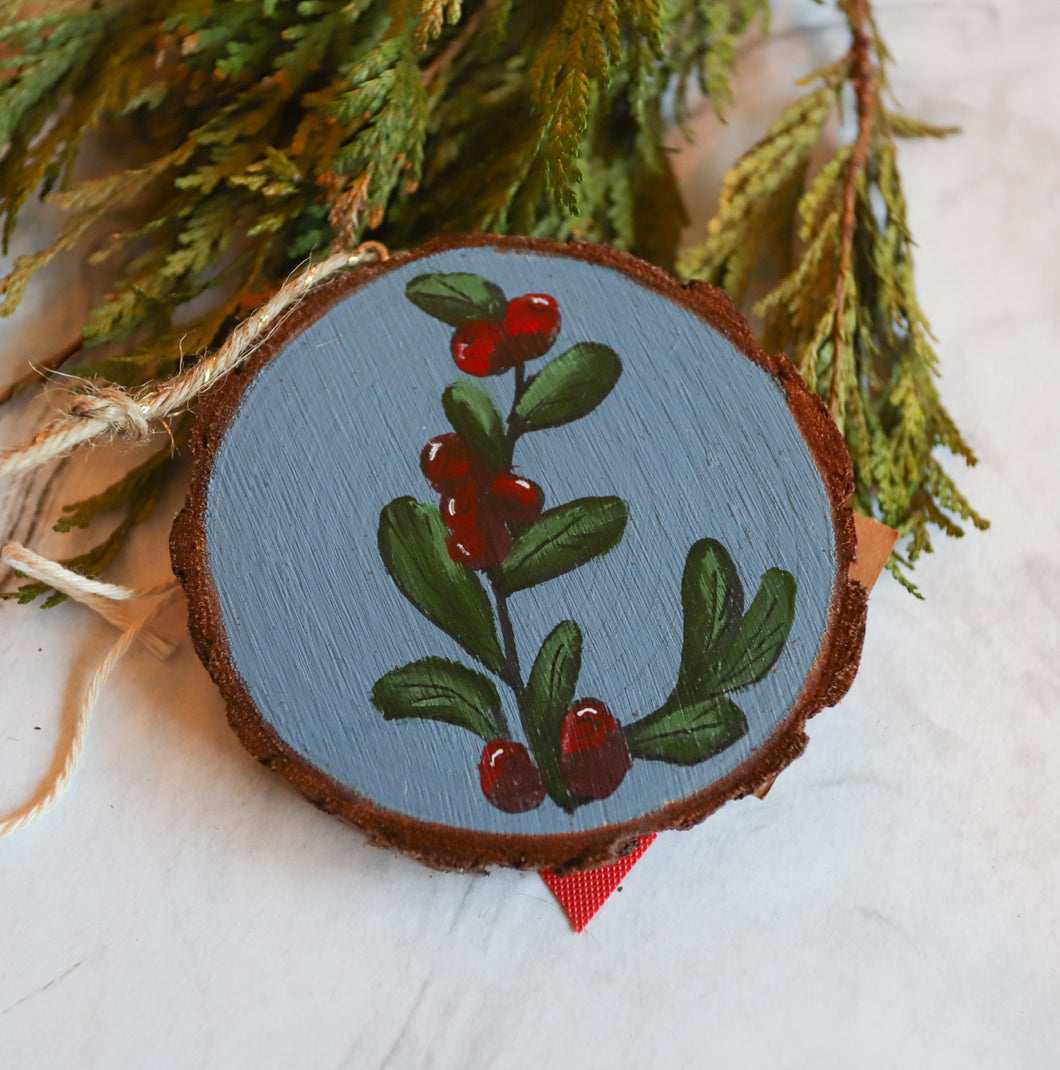 Cranberry Ornament