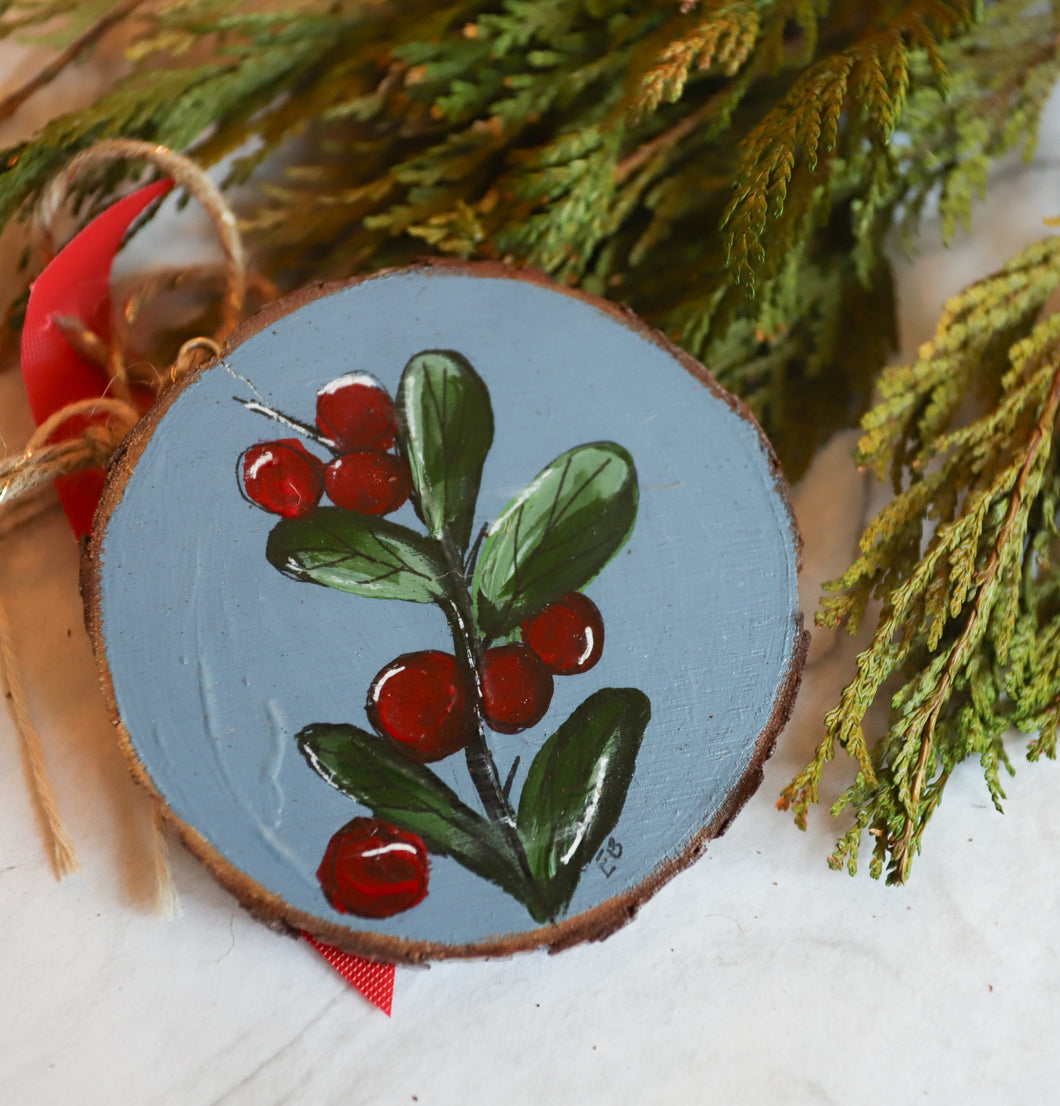 Cranberry Ornament