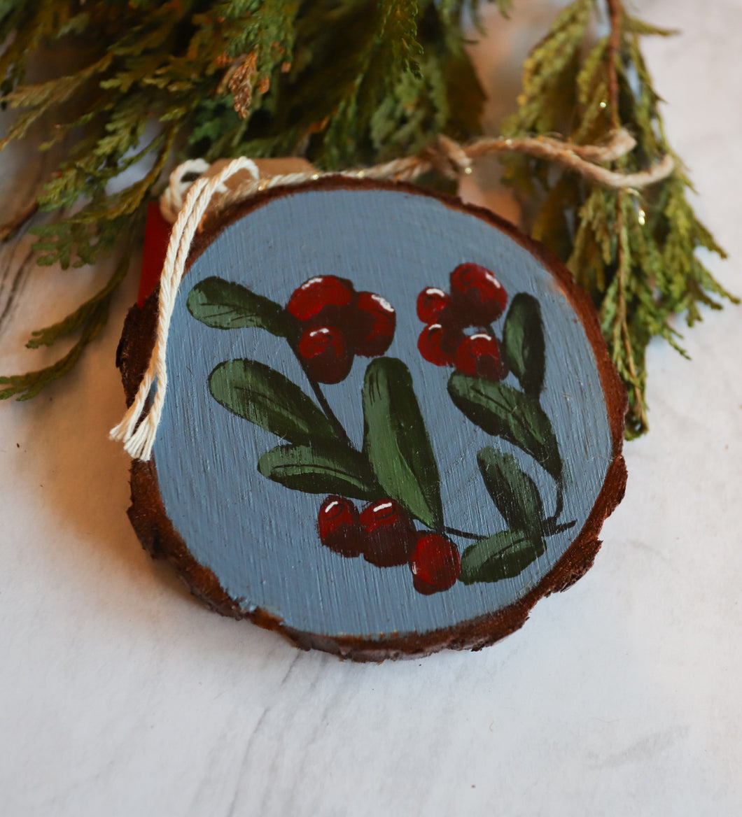 Cranberry Ornament