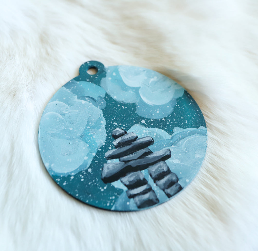 Inuk Handpainted Ornament