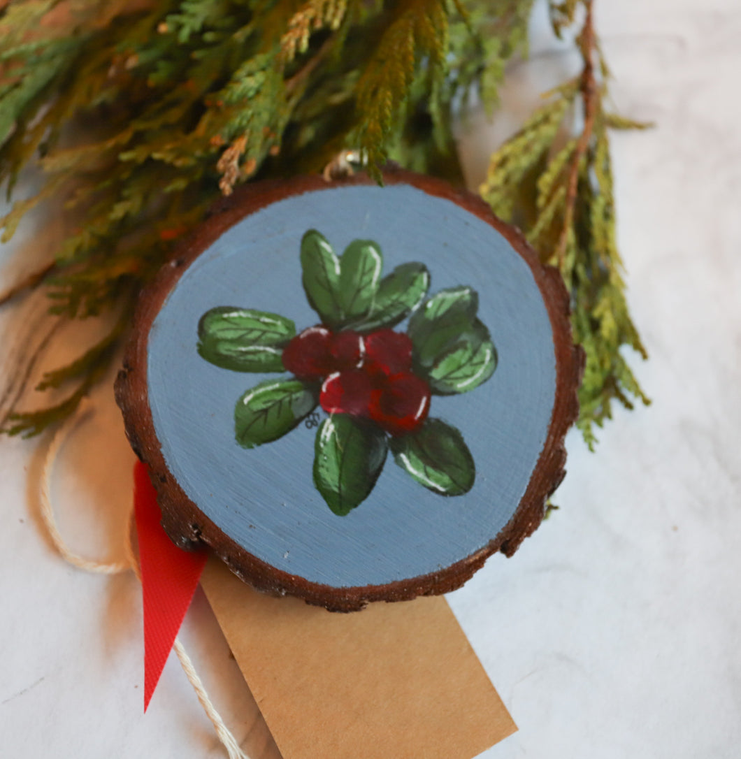 Cranberry Ornament