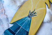 Load image into Gallery viewer, 20” Tipi Painted Feather
