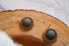 Load image into Gallery viewer, Matte Grey Earrings
