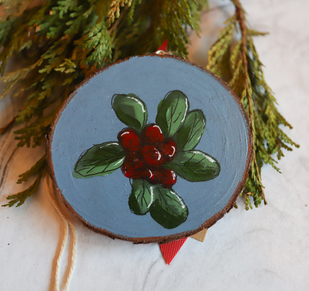 Cranberry Ornament