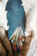 Load image into Gallery viewer, Abstract Feather Tipi 20”
