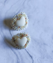 Load image into Gallery viewer, Beaded Matte Hearts
