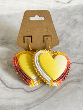 Load image into Gallery viewer, Neon Heart Earrings
