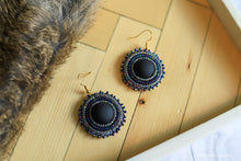 Load image into Gallery viewer, Midnight Sky Earrings
