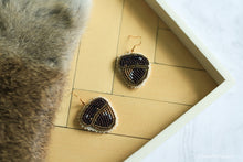 Load image into Gallery viewer, Beaded Acorn Earrings
