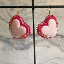 Load image into Gallery viewer, Neon Pink Hearts
