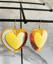 Load image into Gallery viewer, Neon Heart Earrings
