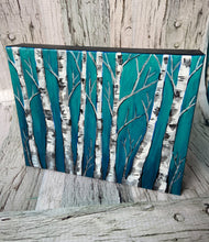 Load image into Gallery viewer, Birch Teal Woods
