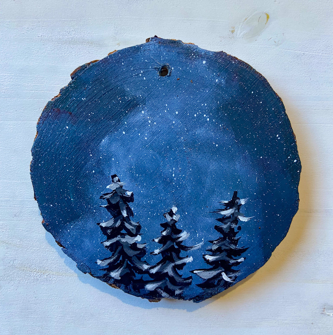 Wood Cookie Ornament