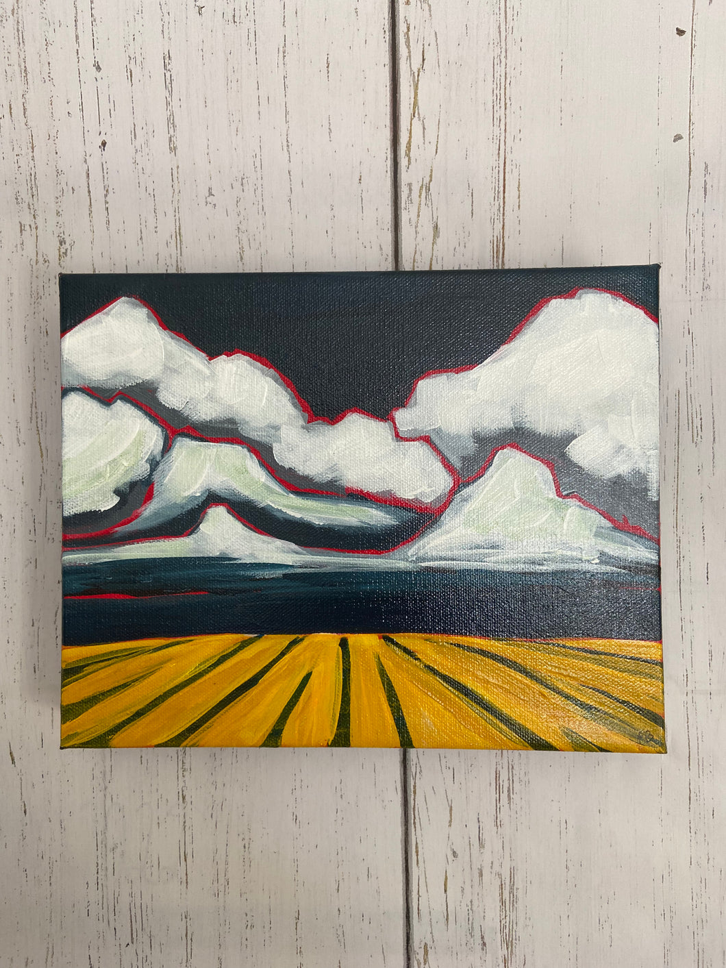 Prairie Sketch in Yellow