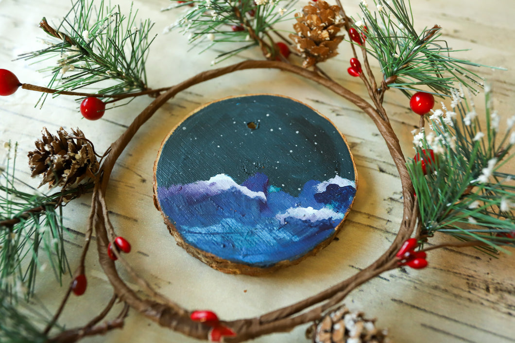 Wood Cookie Ornament