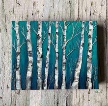 Load image into Gallery viewer, Birch Teal Woods
